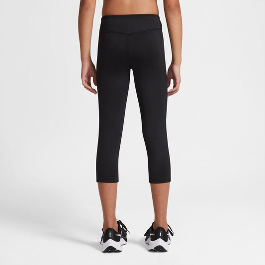 Nike Dri-FIT One Big Kids' (Girls') High-Rise Capri Leggings