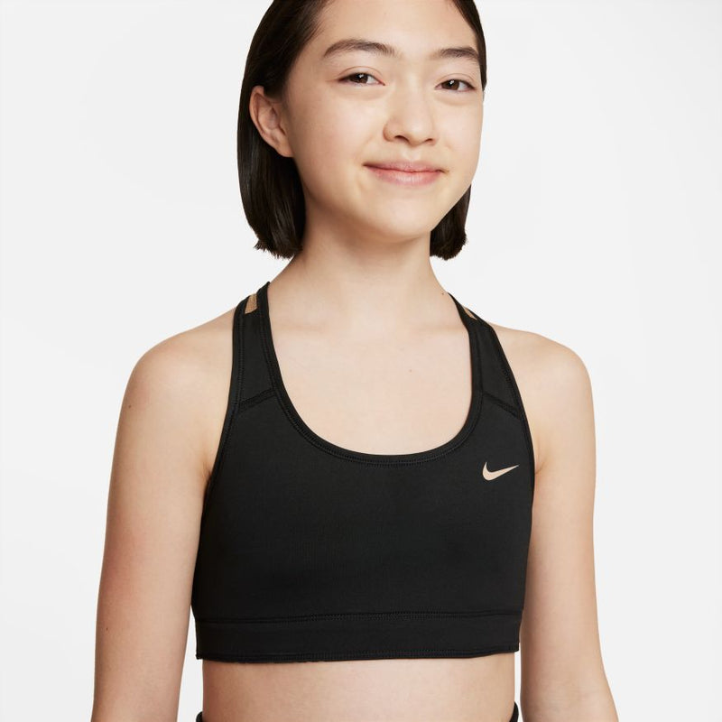 Nike Dri-FIT Swoosh Big Kids' (Girls') Reversible Sports Bra