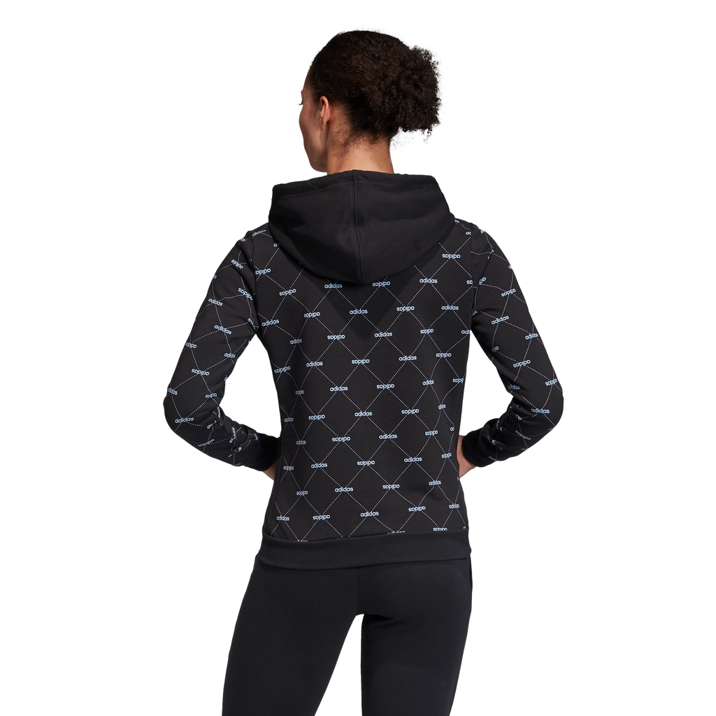 Adidas linear graphic hoodie clearance