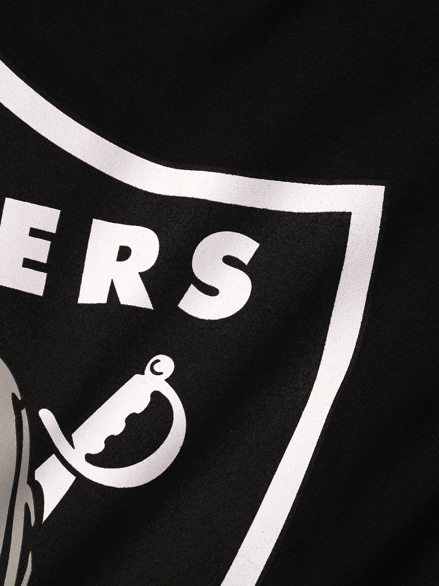 Majestic Athletic Prism Logo Tee Black - Raiders