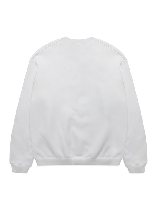 Majestic Core Crew Sweat - NY Yankees - Vintage White