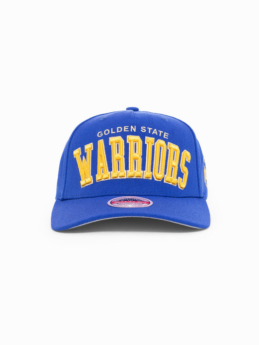 Mitchell & Ness NBA Team Colour Crown Hat - Golden State Warriors