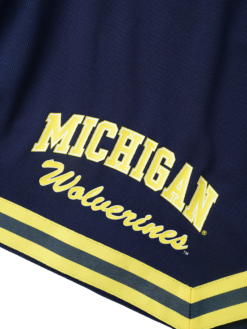 NCAA Team Logo Mesh Shorts - Michigan Wolverines