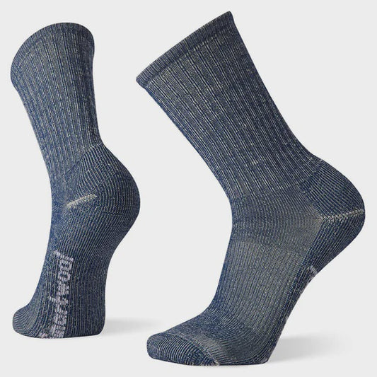 Smartwool Mens Classic Hike Light Cushion Crew Socks - Alpine Blue