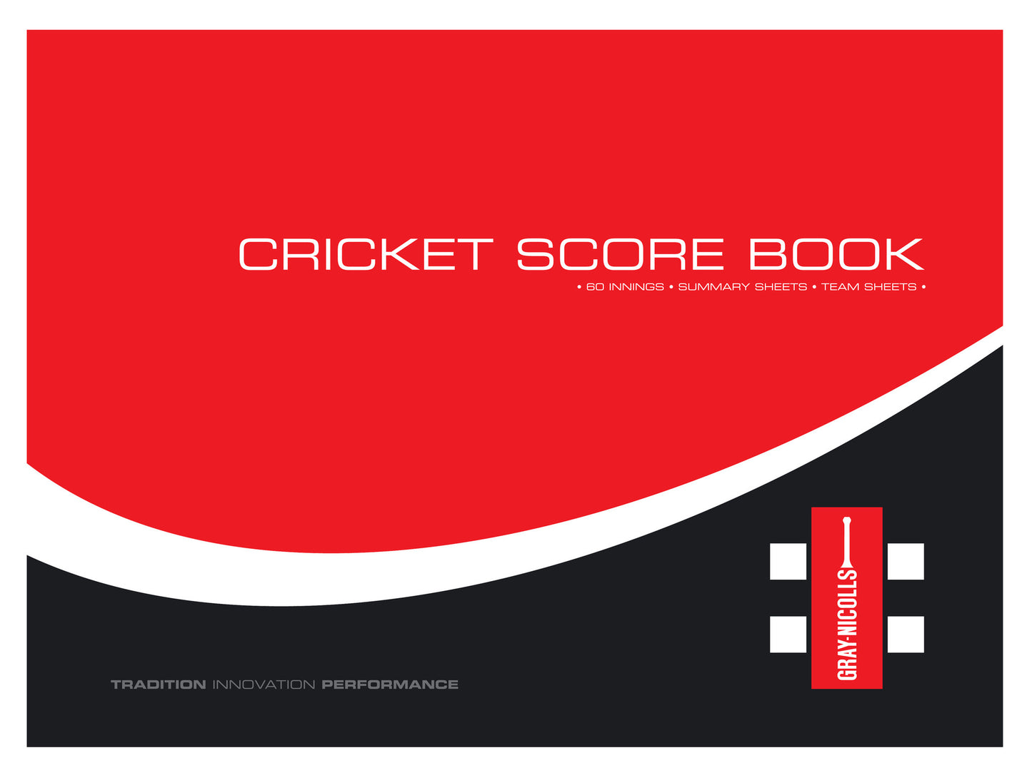 Gray Nicolls Score Book