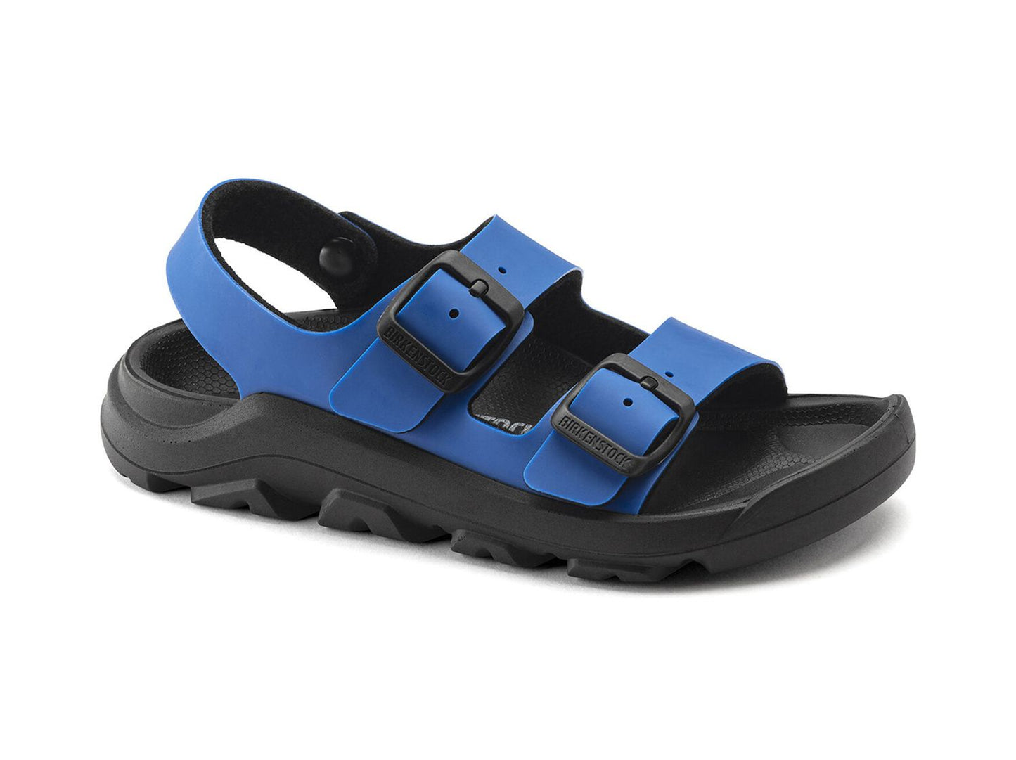 Birkenstock Kids Mogami CL Birko Flor - Ultrablue/Black