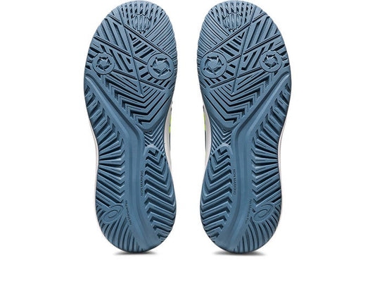 Asics Kids Gel Resolution 9 GS - Steel Blue/Hazard Green