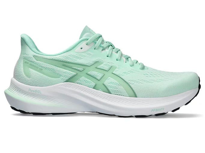 Asics Womens GT 2000 12 (D) - Mint Tint/Dark Mint