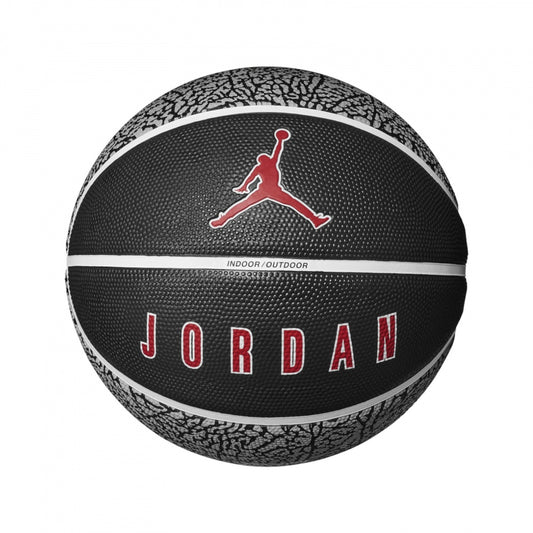 Nike Jordan Playground 2.0 8P Basketball - Grey/Black/White/Red - Size 7