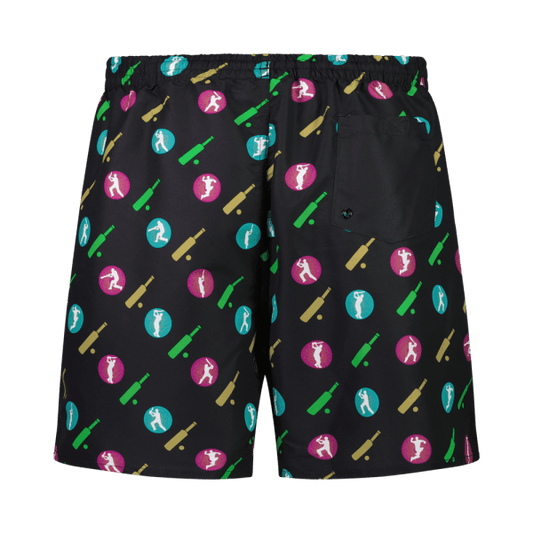 CCC KIDS BLACKCAPS AOP SHORT