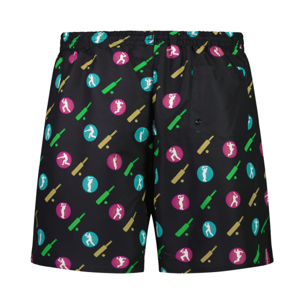 CCC MENS BLACKCAPS AOP 5" SHORT