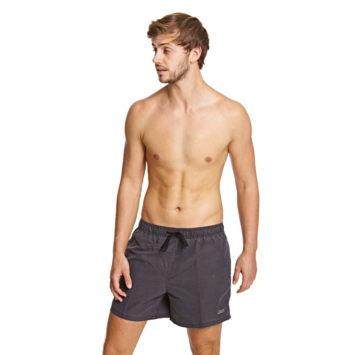 Zoggs Mens Mosman Swim Short - Charcoal