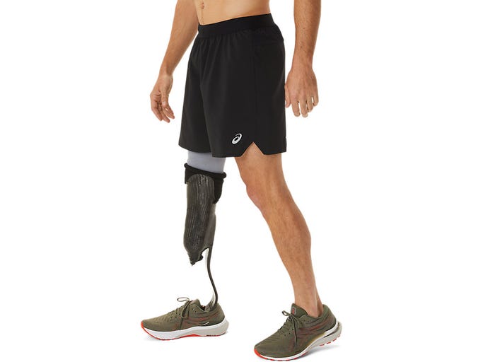 Asics Mens Road 7 Inch Shorts - Black