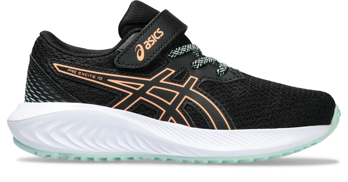 Asics Kid's Pre Excite 10 PS - Black/Bright Sandstone