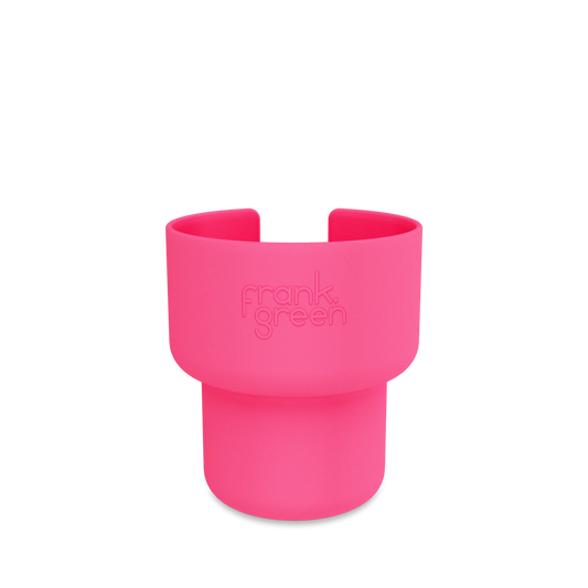 Frank Green Car Cup Holder Expander - Neon Pink
