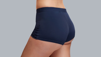Funkita Form Ladies Swim Short Brief - Still Navy