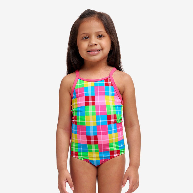 Funkita Toddler Girls Printed One Piece - Party Patch