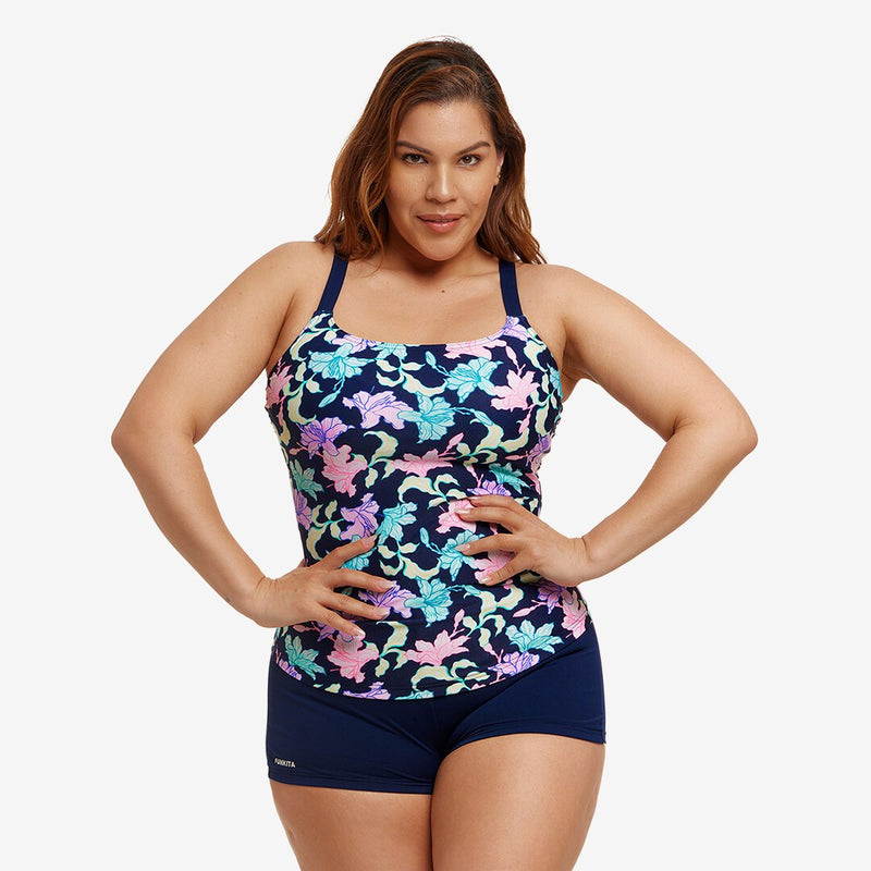 Funkita Ladies Scoop Neck Tankini Top-Fast Flow