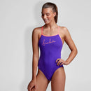 Funkita Ladies Single Strap One Piece - Purple Punch