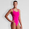 Funkita Womens Diamond Back One Piece - Still Pink