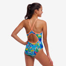 Funkita Girls Diamond Back One Piece - Duuude