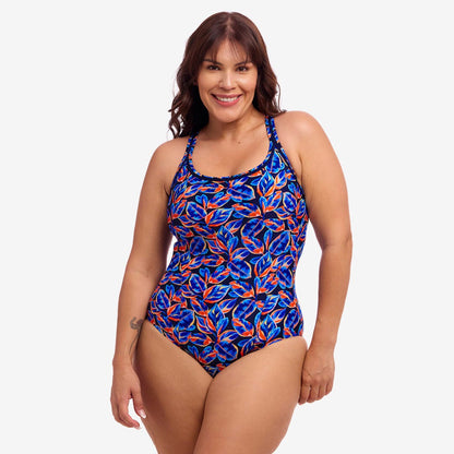 Funkita Ladies Locked In Lucy One Piece - Leaf Blower