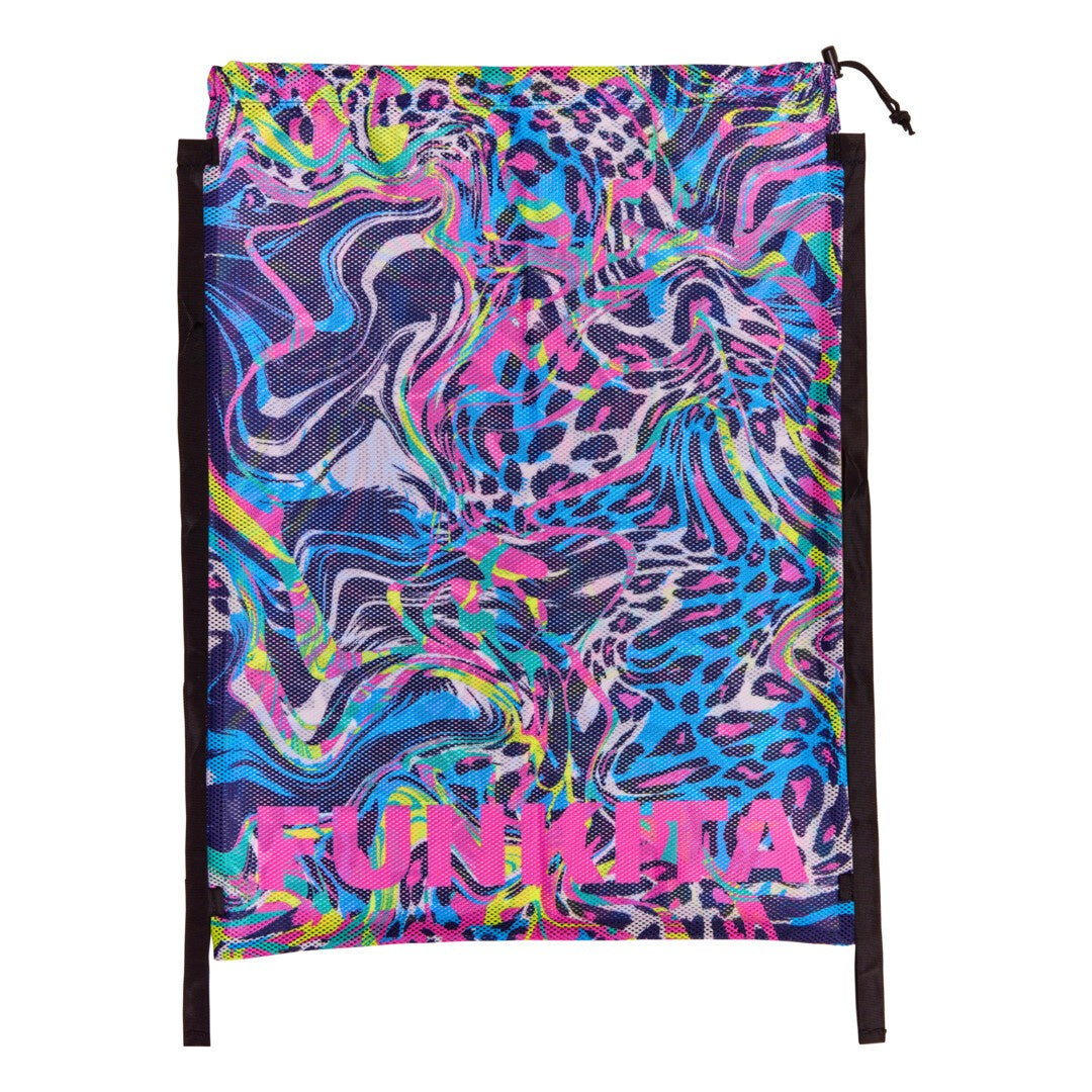 Funkita Mesh Gear Bag - Lolly Leopard