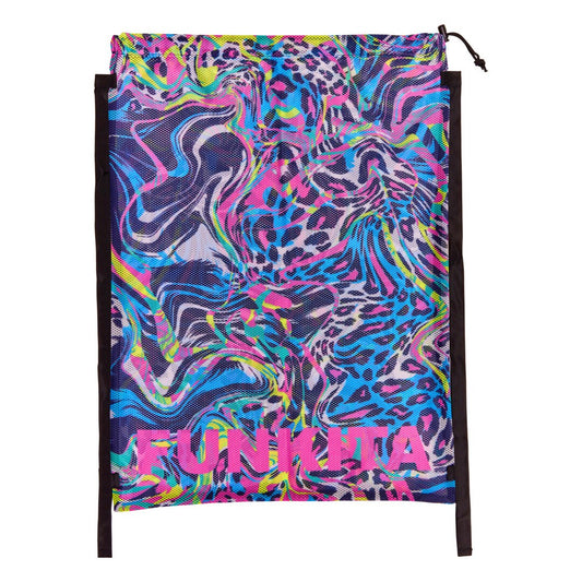Funkita Mesh Gear Bag - Lolly Leopard