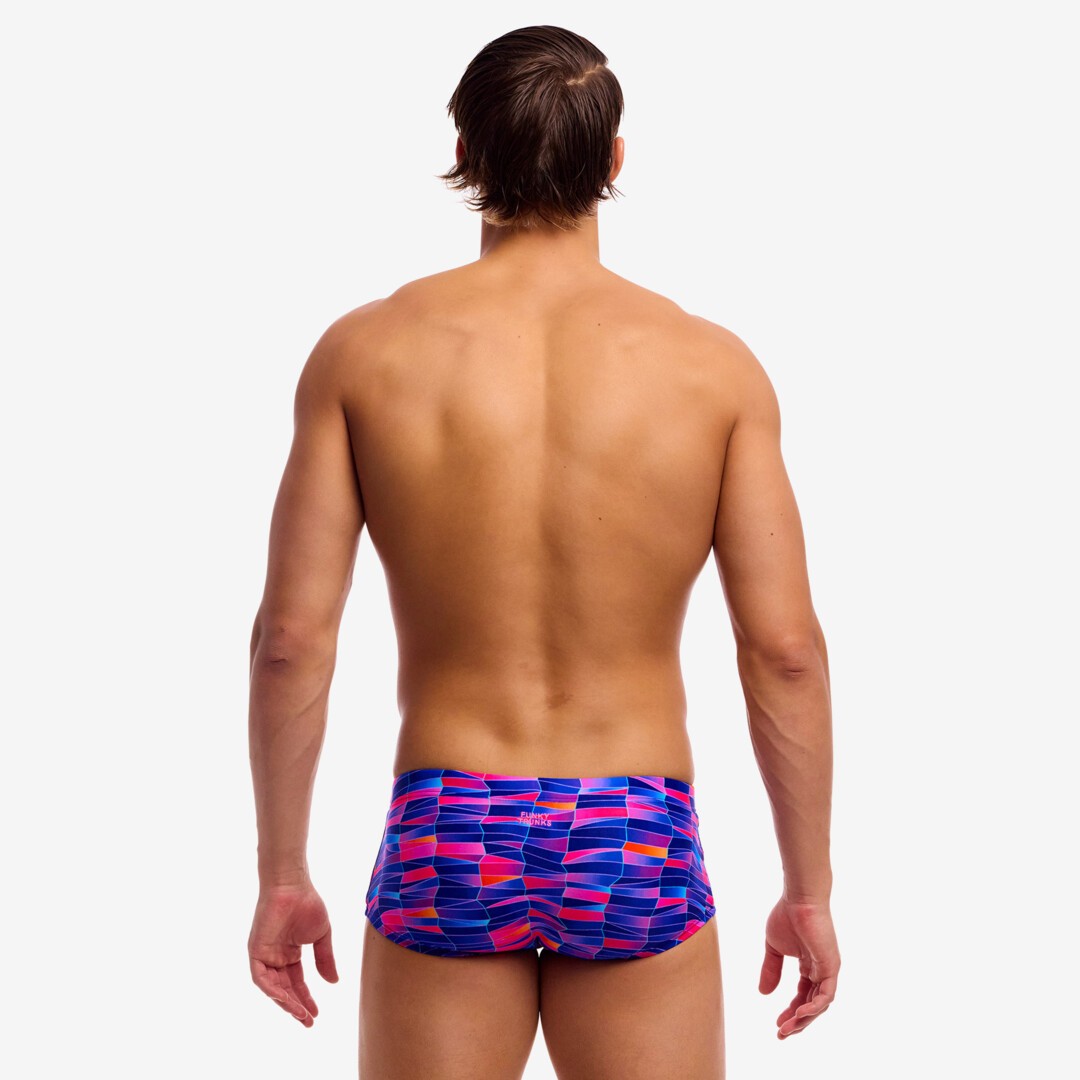 Funky Trunks Mens Classic Trunks - Warped Waves
