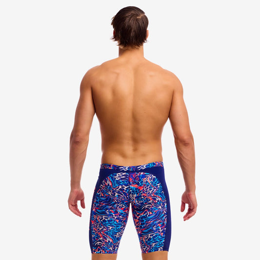 Funky Trunks Mens Training Jammers - Mad Cat