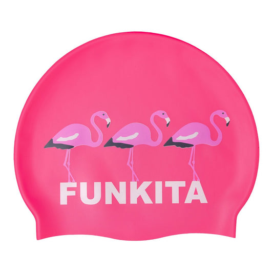 Funkita Silicone Swim Cap - Flaming Go Gos