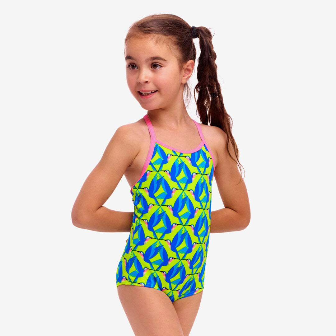 Funkita Toddler Girls Printed One Piece - Tweety Sweet