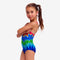 Funkita Toddler Girls Printed One Piece - Fly Time