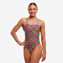 Funkita Womens Tie Me Tight One Piece- Bread Basket