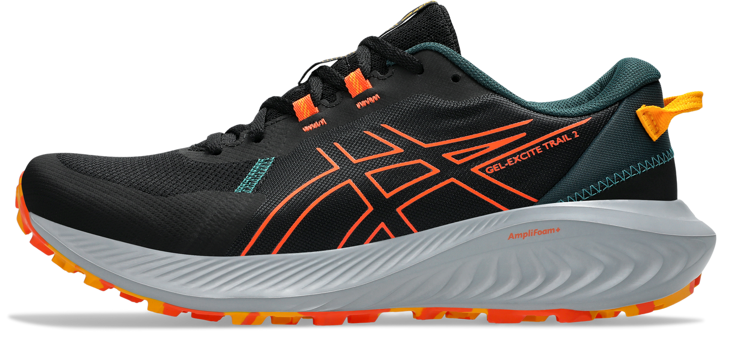 Asics Men's Gel Excite Trail 2 - Black/Nova Orange
