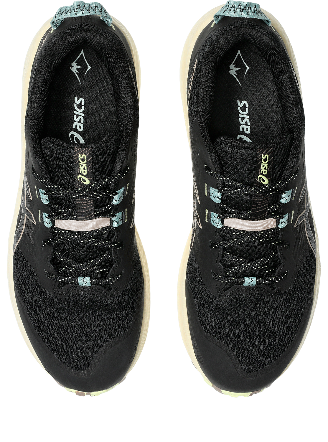 Asics Mens Gel Trabuco Terra 2 Trail Running - Black/Taupe Grey