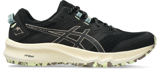 Asics Mens Gel Trabuco Terra 2 Trail Running - Black/Taupe Grey