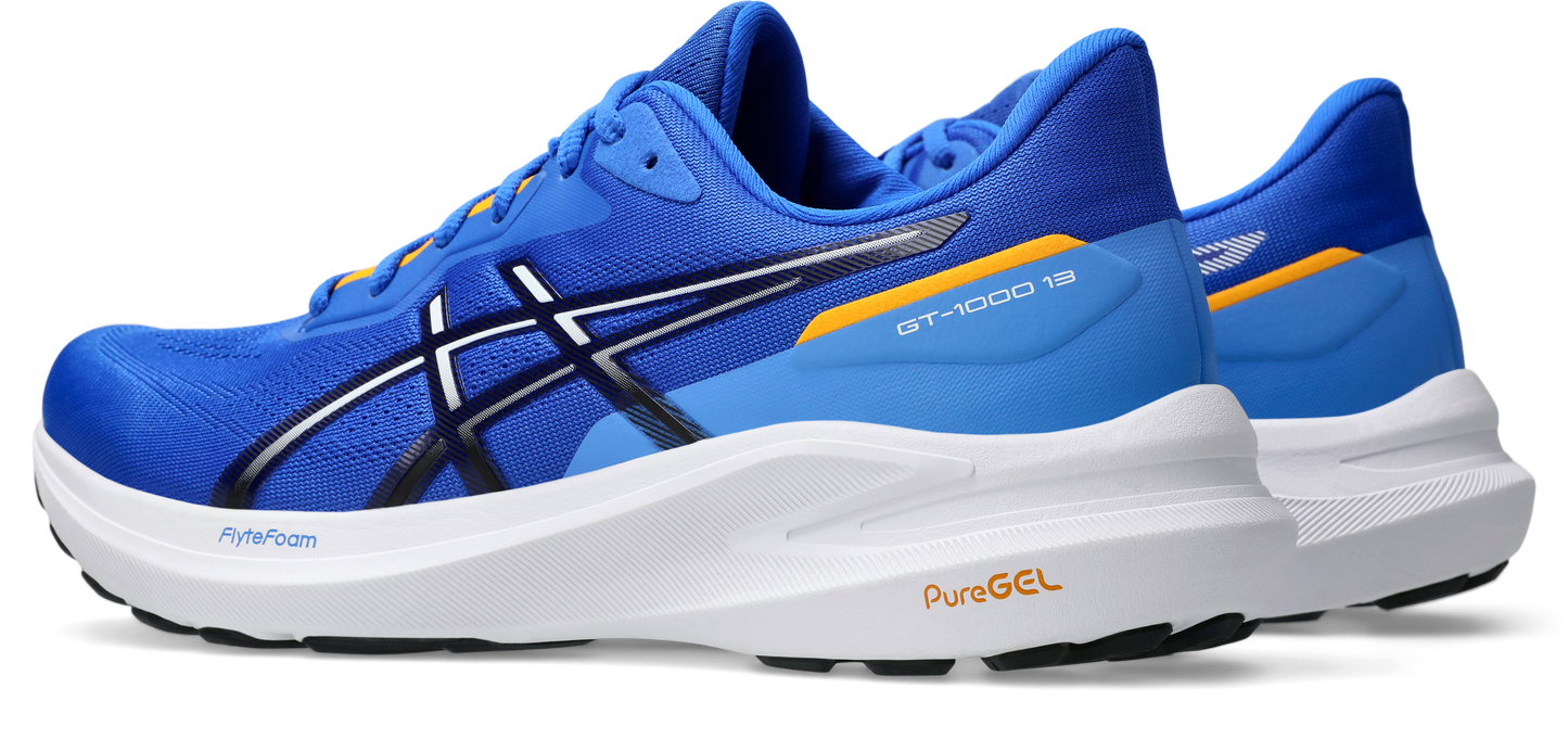 Asics Mens GT 1000 13 (2E) - Illusion Blue/White