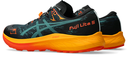 Asics Mens Fuji Lite 5 - Saxon Green/Rainy Lake