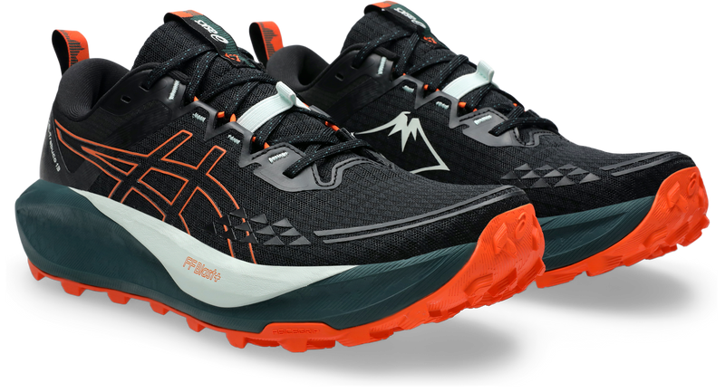 Asics Men's Gel Trabuco 13 Trail Running - Black/Nova Orange