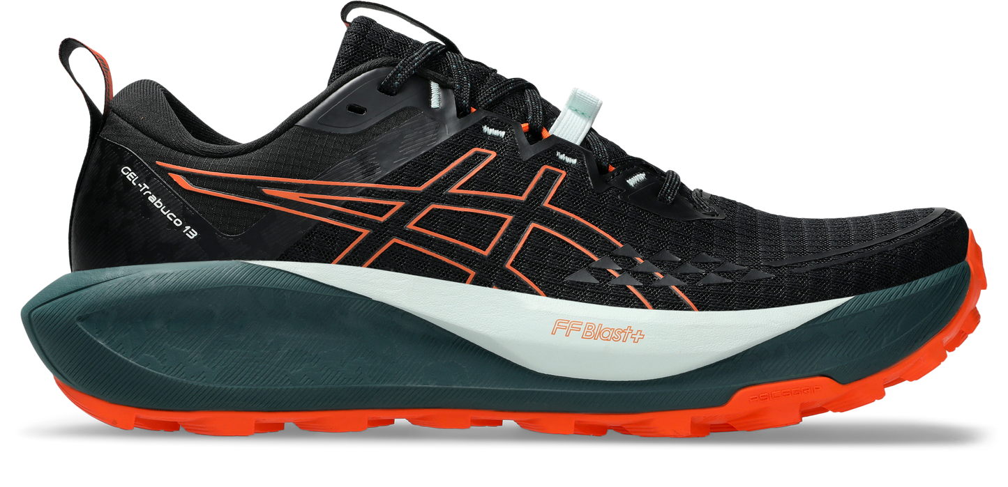 Asics Men's Gel Trabuco 13 Trail Running - Black/Nova Orange