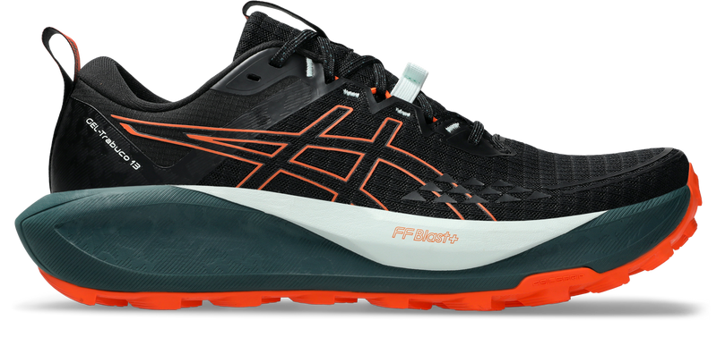 Asics Men's Gel Trabuco 13 Trail Running - Black/Nova Orange