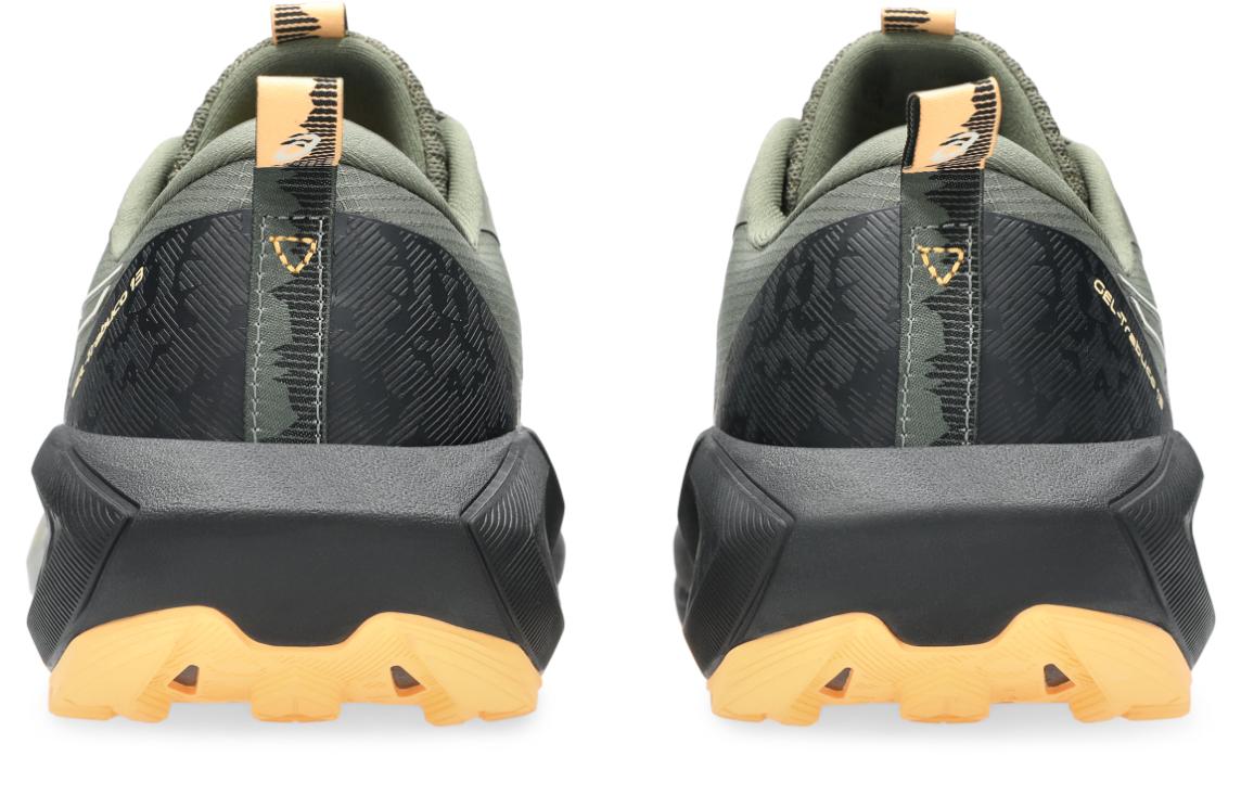 Asics Mens Trabuco 13 Trail Running - Black/Cream