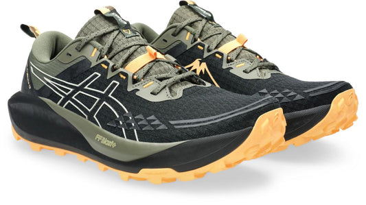 Asics Mens Trabuco 13 Trail Running - Black/Cream