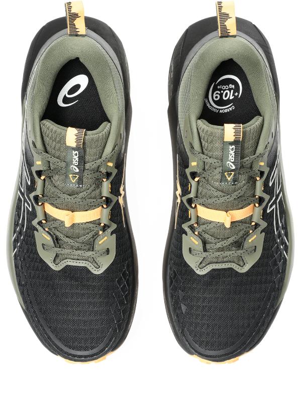 Asics Mens Trabuco 13 Trail Running - Black/Cream
