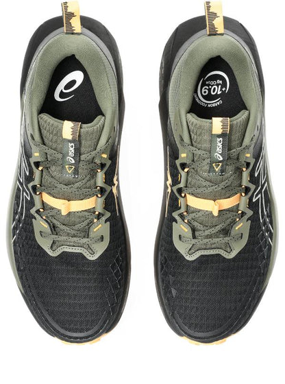 Asics Mens Trabuco 13 Trail Running - Black/Cream