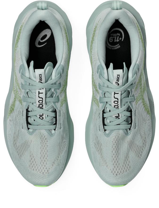 Asics Mens Novablast 5 - Cold Moss/Light Orange