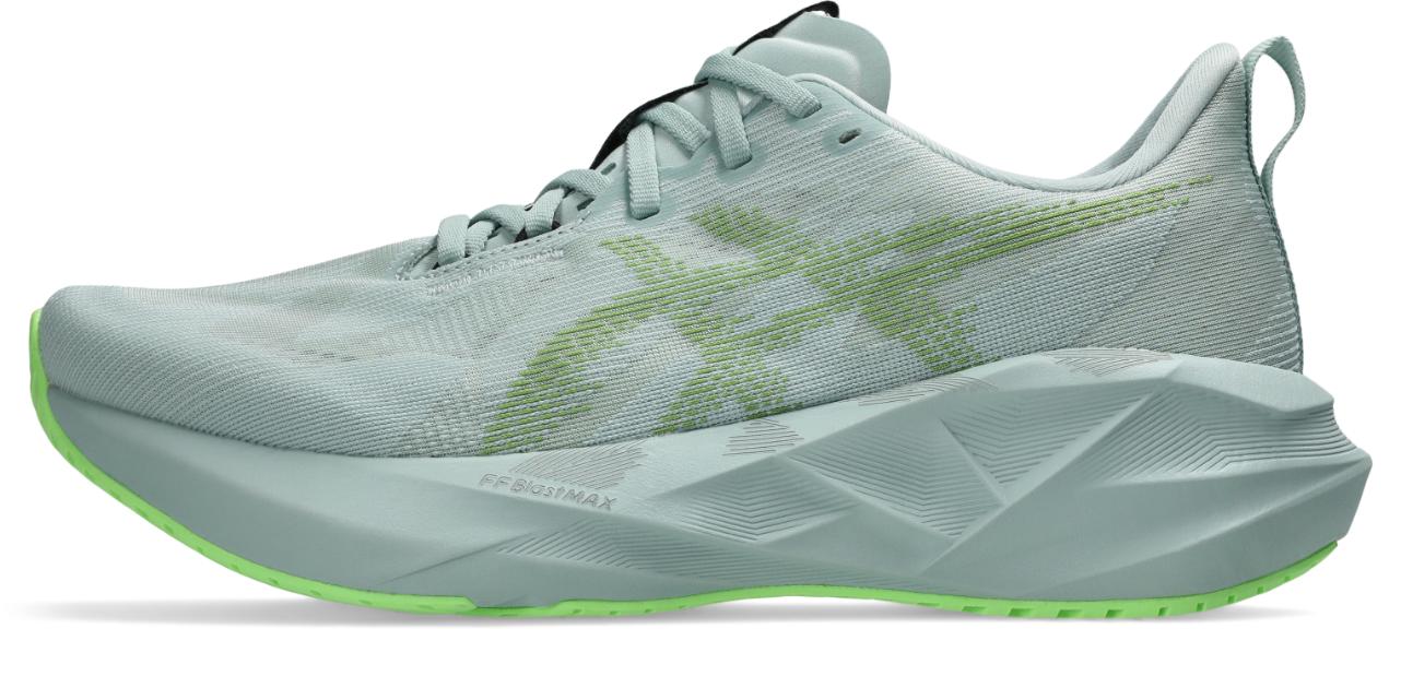 Asics Mens Novablast 5 - Cold Moss/Light Orange