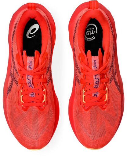 Asics Mens Novablast 5 - Flash Red/Edo Purple