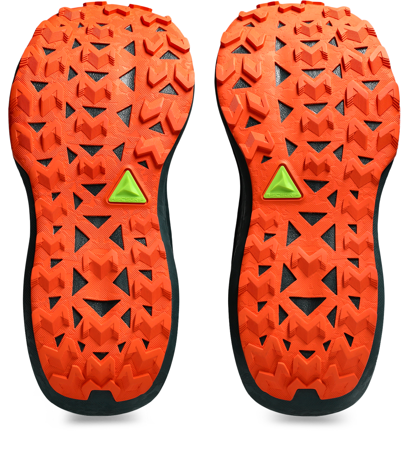 Asics Mens Trabuco Max 4 Trail Running - Cold Moss/Nova Orange